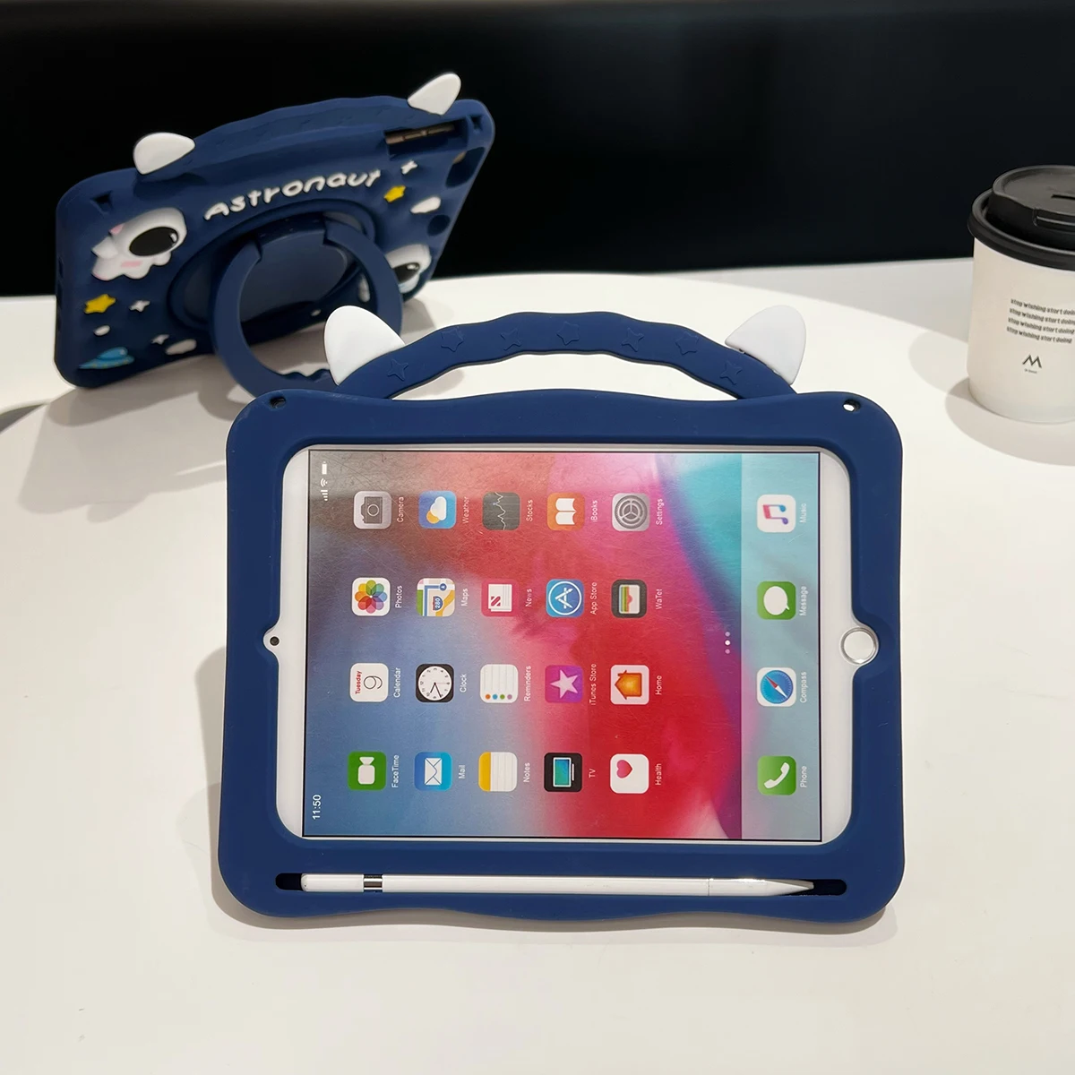 Funda Kids para IPad 7th 8th 9th 10th Gen Pro11 2024 Funda con soporte de rotación para IPad 9,7 10,2 10,5 10,9 Air11 Mini 4 5 6 7