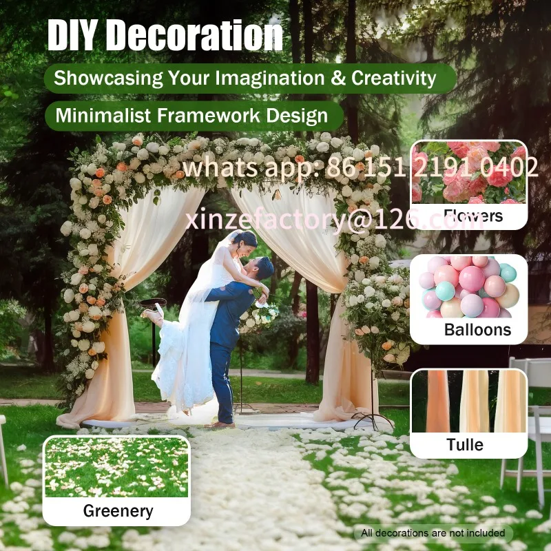 Customizable 10'x50' Backdrop Stand Pipe Kit Background Support System Curtain Frame Hot New