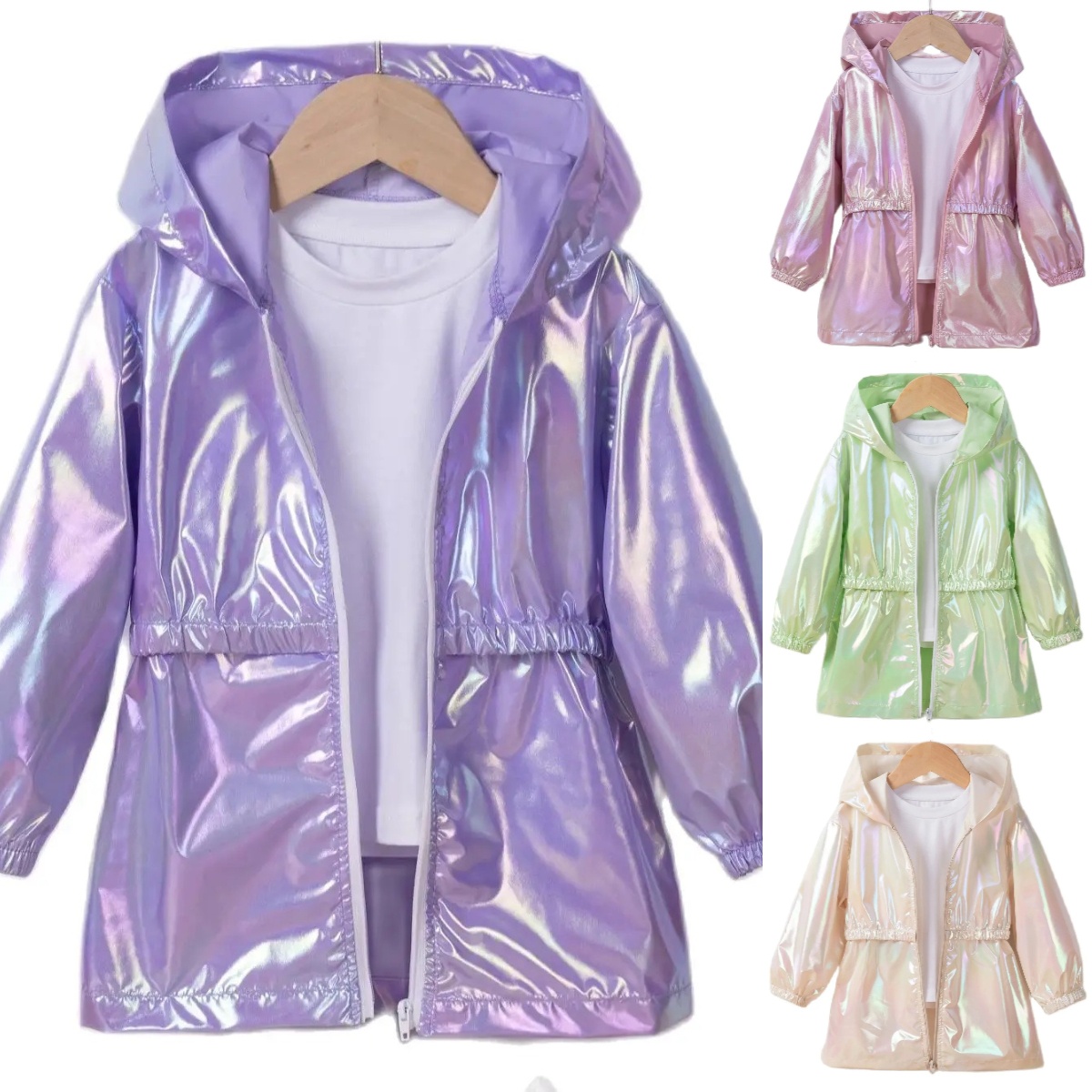 Giacca da cappotto con cerniera traspirante leggera e sottile per bambini primaverili e autunnali per giacca sottile alla moda per ragazzi e ragazze