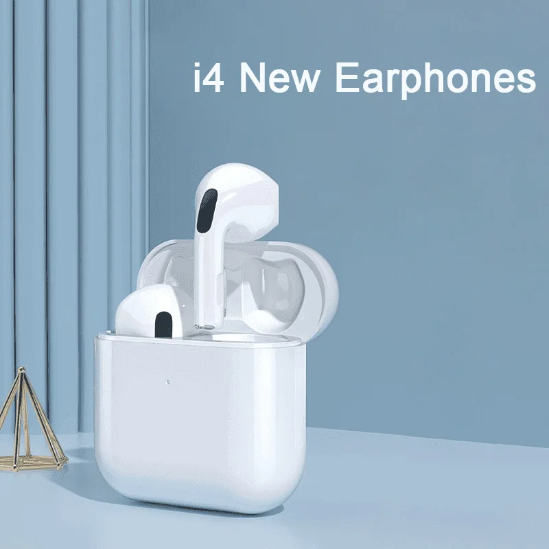2025 i4 TWS Auricolari Bluetooth senza fili Cuffie Mini Earpone Auricolare per PC Android Apple iPhone Auricolari Accessori