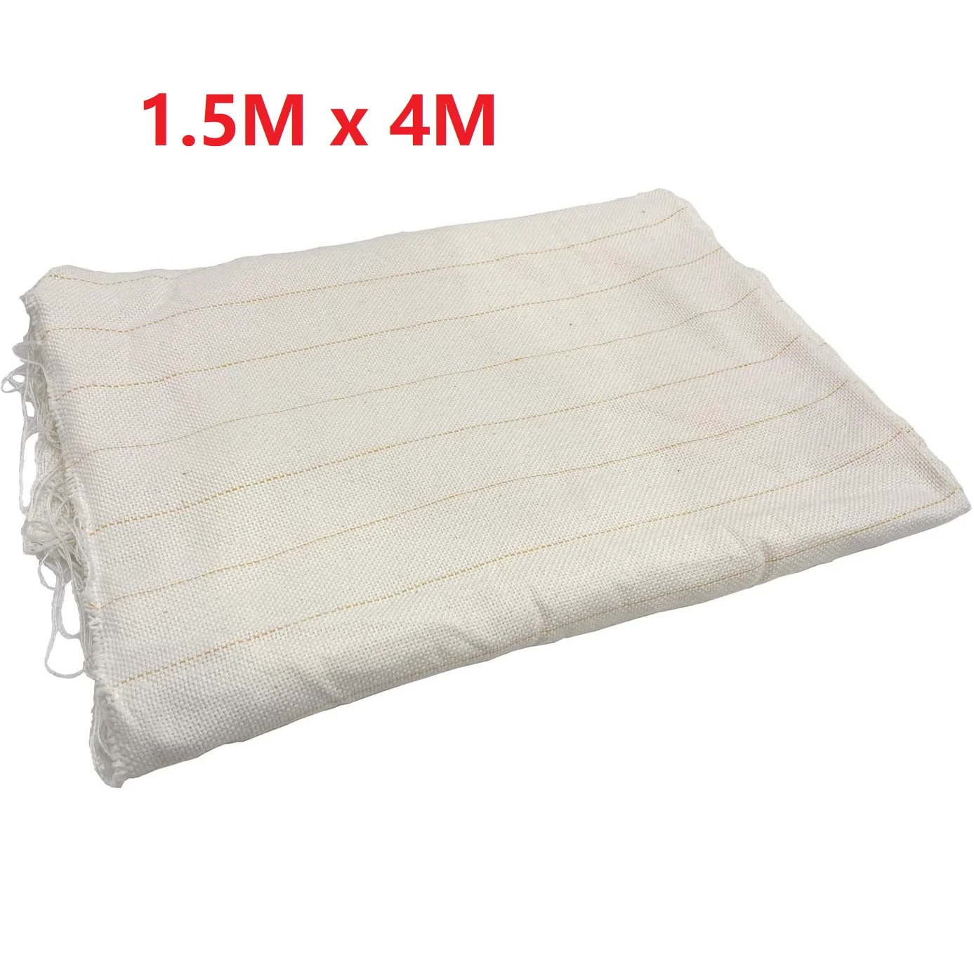 Tessuto di supporto in tessuto per pistola per trapuntatura in poliestere per utilizzare pistole per trapuntatura per tappeti (1,5 Mx4 M) Sfondo beige Linea in poliestere resistente alle macchie