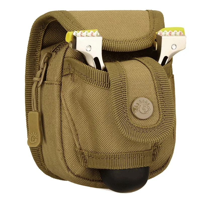 Outdoor Sport Stahl Ball Paket Nylon Schleuder Tasche Zurück Taille Gürtel Tasche Langlebig Ohne Verformung Für Jagd Magazin Beutel