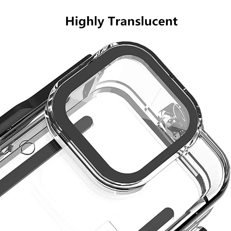 Custodia impermeabile 60M per GoPro Hero 13 12 11 10 9 Custodia subacquea per Go Pro Hero 9 10 11 12 13 Accessori