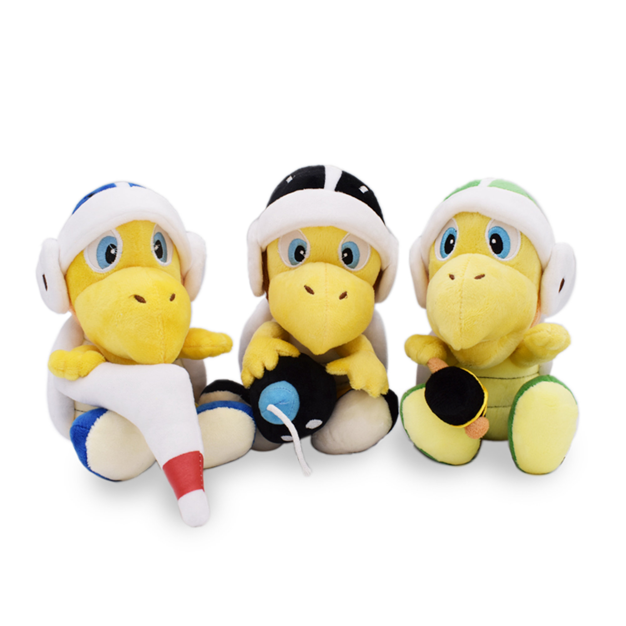 New Mario Bros Plush Koopa Troopa Bulrush Chain Chomp Armad Bullet Bill Bob-omb Dry Bones Stuffed Dolls Soft Toys Birthday Gift