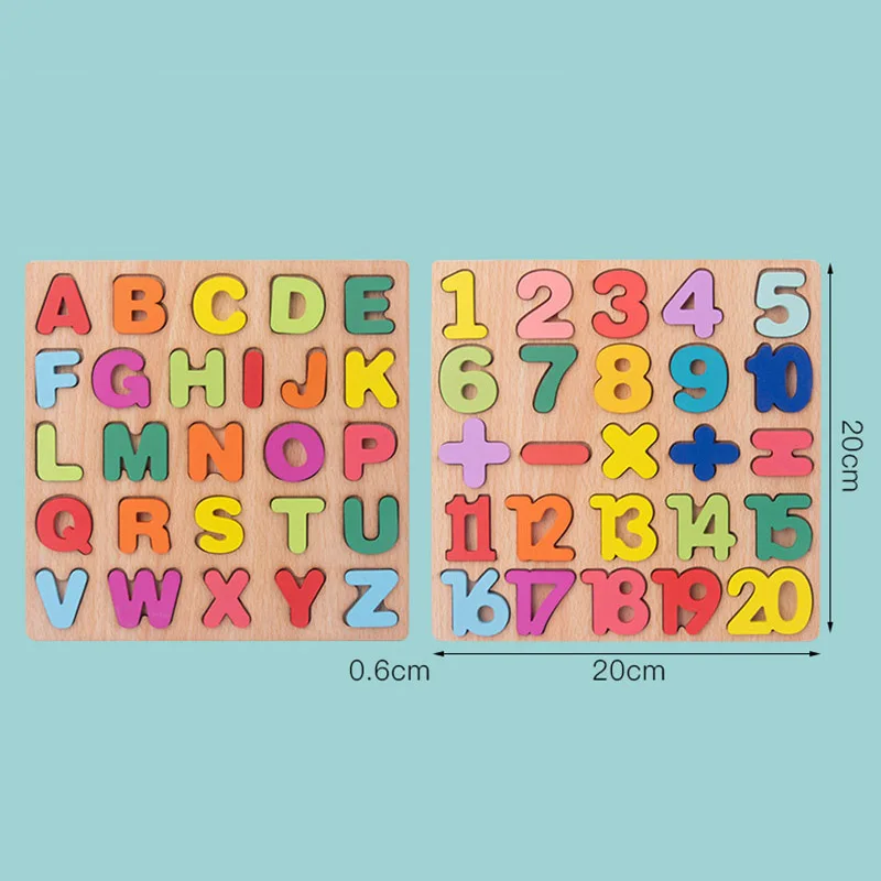 Trẻ Em Đồ Chơi Xếp Hình Bằng Gỗ Montessori Đồ Chơi Cho Bé 1 Đến 2 3 Tuổi Bảng Chữ Cái Số Hình Phù Hợp Với Giáo Dục Sớm trò Chơi