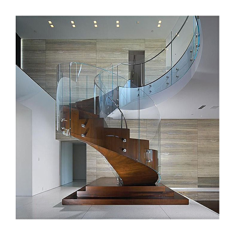 Wood Step Curved Deck Stairs Stringers New Zealand Half Circle Stairway Design