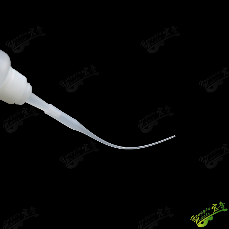 20 piezas botella de pegamento boca cabezal de goteo cabeza extendida resistente al seco pegamento de secado rápido cabezal de goteo guitarra herramientas de reparación de instrumentos
