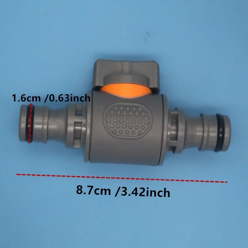Set di valvole a collegamento rapido per tubo da giardino in plastica da 1/2/3 pezzi - Interruttore con valvola a sfera con filettatura universale per lavaggio auto e riparazione di tubi