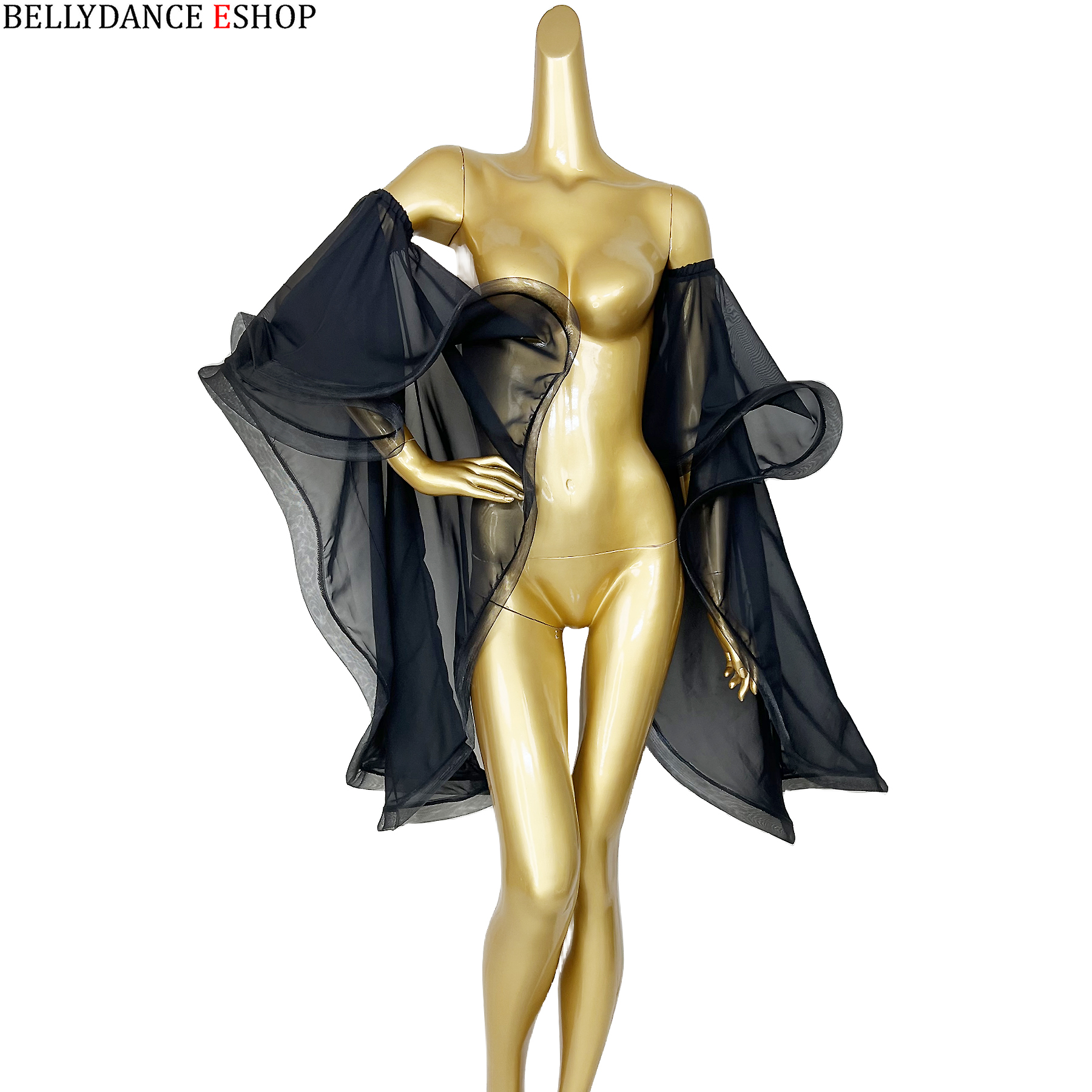 ขายส่งใหม่ Belly Dance เครื่องแต่งกายสําหรับสตรีชีฟองแขนแขนอินเดียเต้นรําเครื่องแต่งกาย Armbands อุปกรณ์เสริม