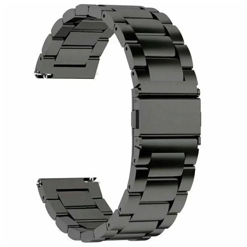 Stalen horlogeband 18 mm 20 mm 22 mm horlogeband Fitbit-band / roestvrij horloge metalen band Quick Release vervanging voor Samsung Fossi