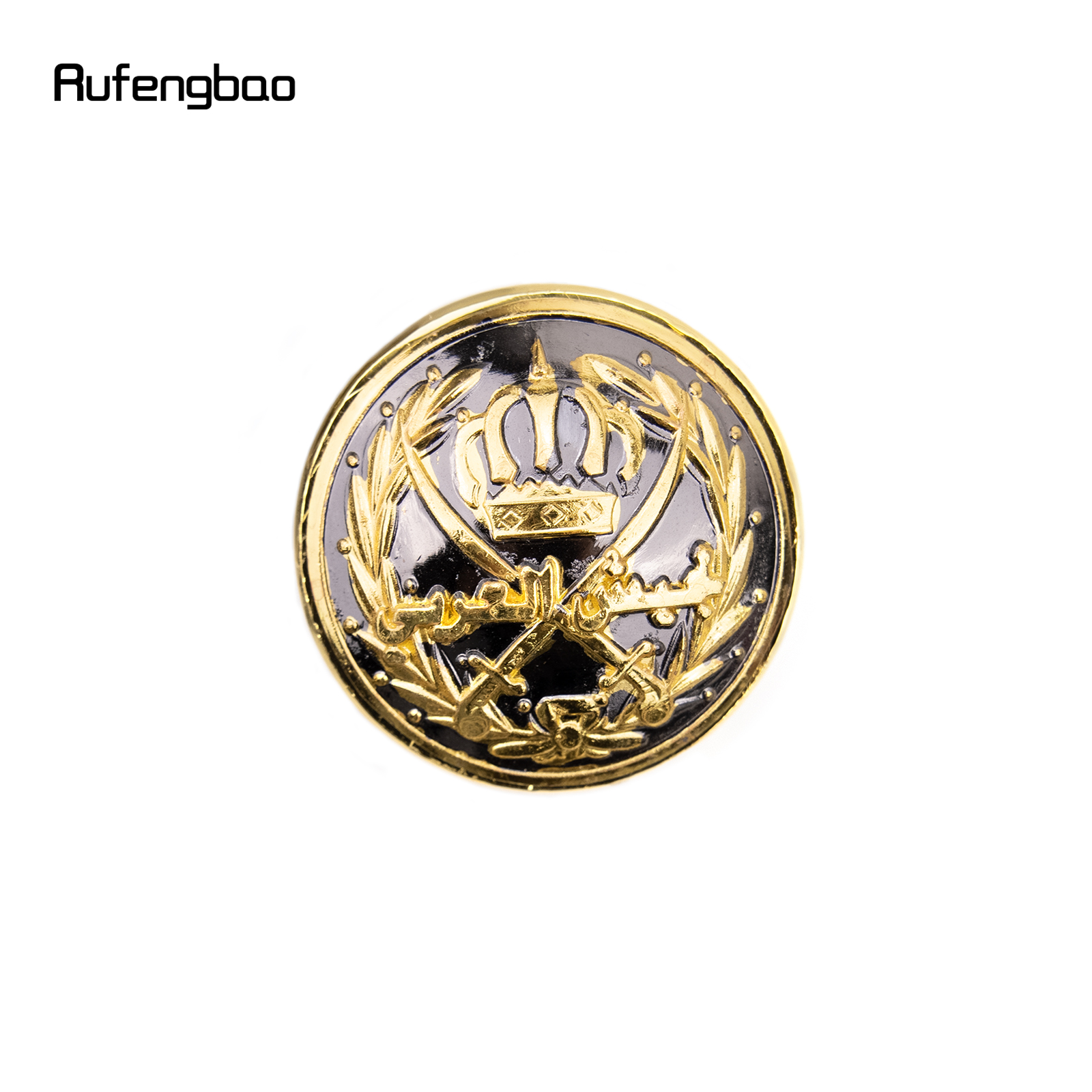 Ouro a idade média espada cruz totem bengala com placa escondida auto defesa moda cana espada cosplay crosier 93cm