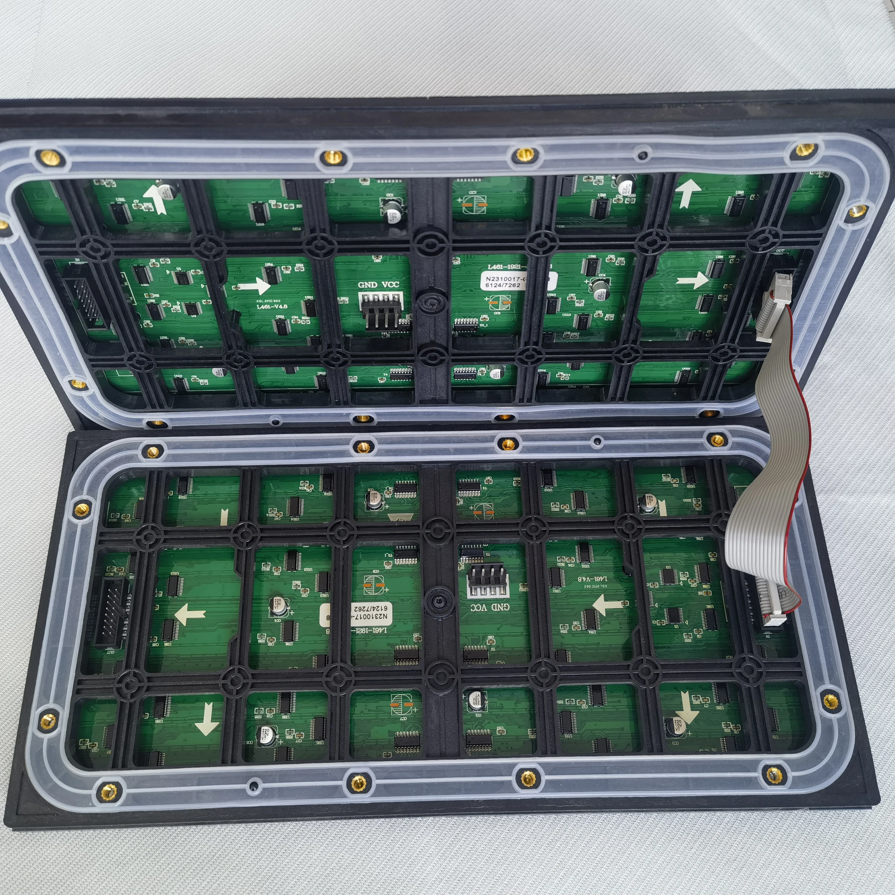 P5 waterproof full color 320x160mm outdoor led display 64x32 pixel 1/8 scan SMD RGB module video wall HD panel
