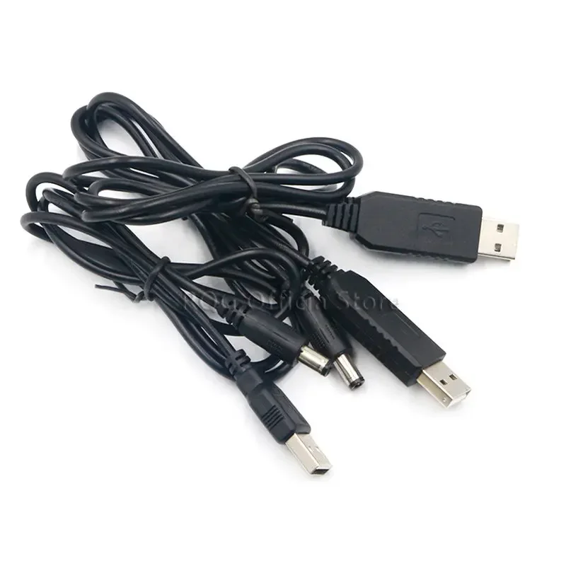 USB Power Boost Line DC 5V to DC 9V / 12V Step UP Module USB Converter Adapter Router Cable 2.1x5.5mm Plug
