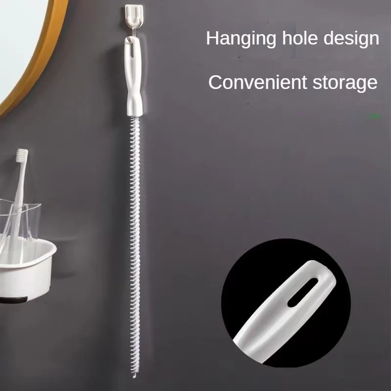 Home Kitchen Hair Cleaning Drain Cleaner Water Pipe Unclogger Washbasin Drain Clog Remover Unblocking Tools to Sewer Plunger