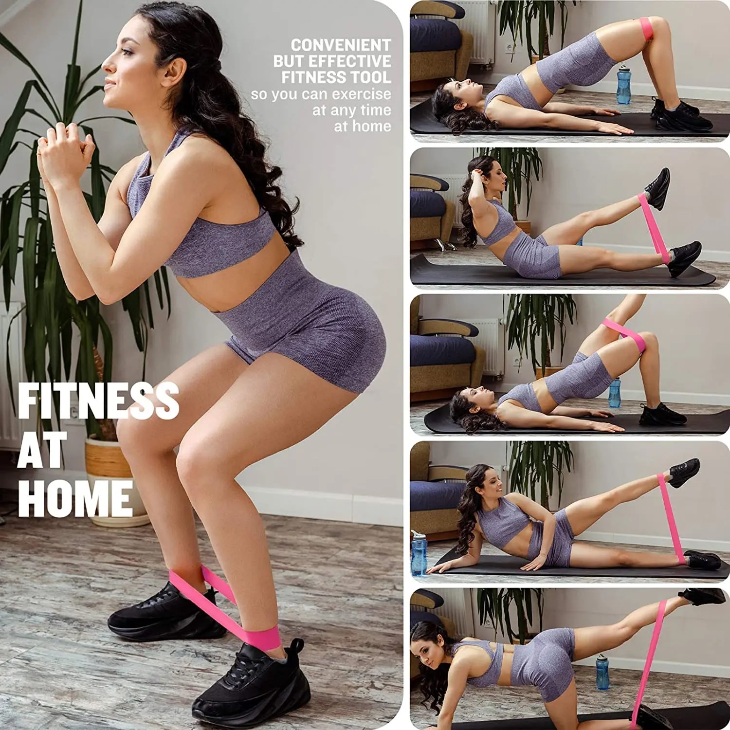 Elastyczny pas oporowy do ćwiczeń fitness Trening rodzinny Joga Ćwiczenia Pas oporowy Rozciąganie Pilates Ćwiczenia Sprzęt fitness