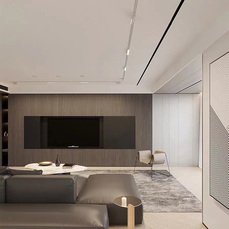 Luces de techo Led ultrafinas con imán de 48v, sistema de luces de pista magnéticas montadas en superficie, lámpara de techo Led, foco de luz de riel