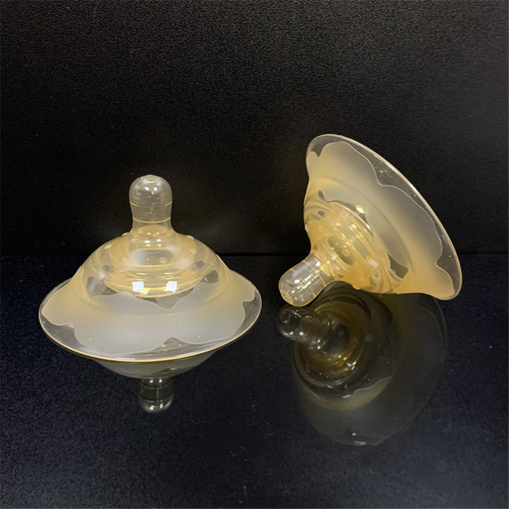 Protectores de silicona para pezones, cubierta protectora para Extractor de leche materna, 2 unidades
