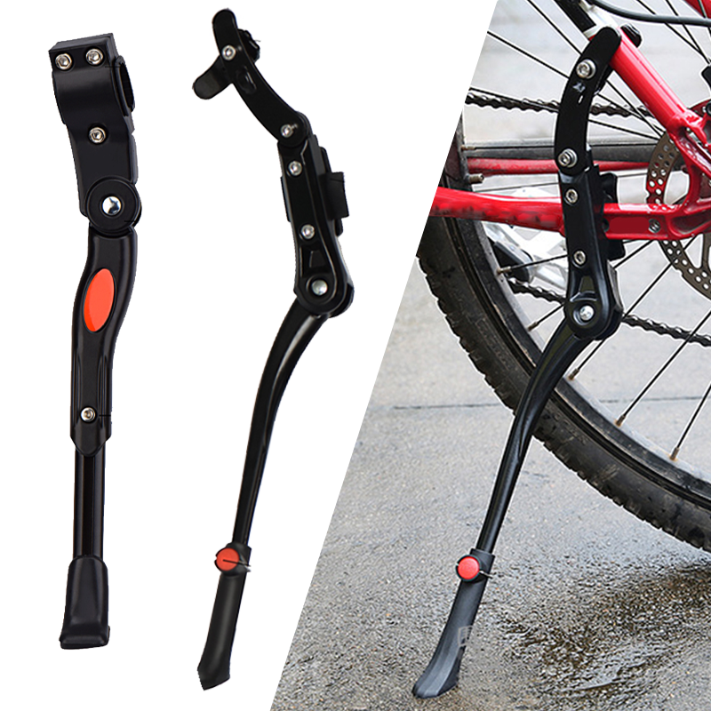 MTB Road Fahrrad Kick Ständer Aluminium Ständer 24/26/27,5/29/700C Einstellbare Mountainbike Unterstützung Seite hinten Parkständer
