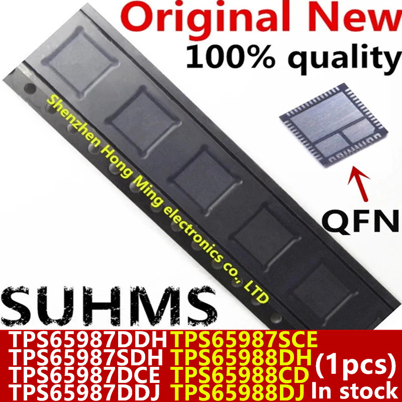 (1 Stück) 100 % neu TPS65987SCE TPS65987SDH TPS65987DCE TPS65988DH TPS65988DJ TPS65987DDH TPS65987DDJ TPS65988CD QFN-56