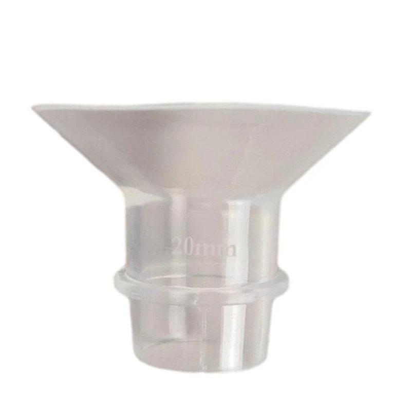 Adaptador de brida de extractor de leche de silicona eficiente, convertidor de bocina de extractor de leche conveniente, duradero para Expresión de leche mejorada
