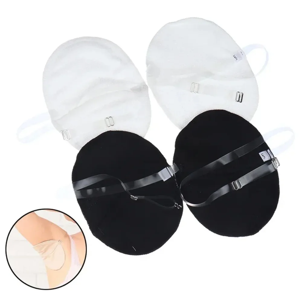 1 par de almohadillas para el sudor de las axilas, ropa reutilizable para vestido, almohadillas absorbentes para el sudor de las axilas, almohadilla desodorante absorbente para mujer