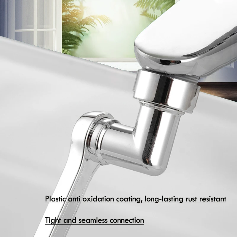 ABS Universal Rotation Extender ก๊อกน้ํา Aerator Splash FILTER อ่างล้างหน้าก๊อกน้ํา Bubbler หัวฉีด 2 โหมดสําหรับ Water Outlet