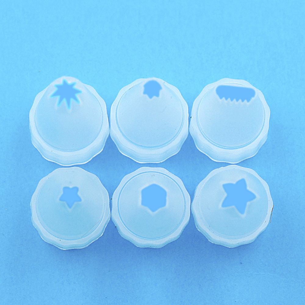 10Pcs Cupcake Mobile Phone Case Ice Cream Tool Piping Icing Nozzles Flower Nozzle Simulation Cream Glue Baking Tools