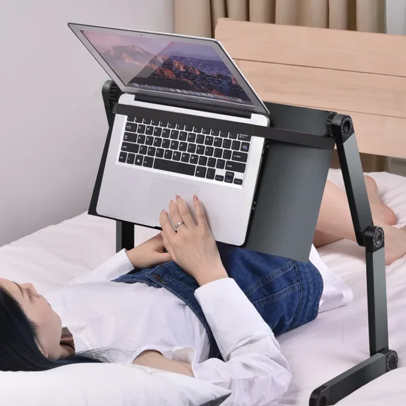 Soporte plegable ajustable para ordenador portátil, mueble de oficina con ventilación, para Notebook y PC