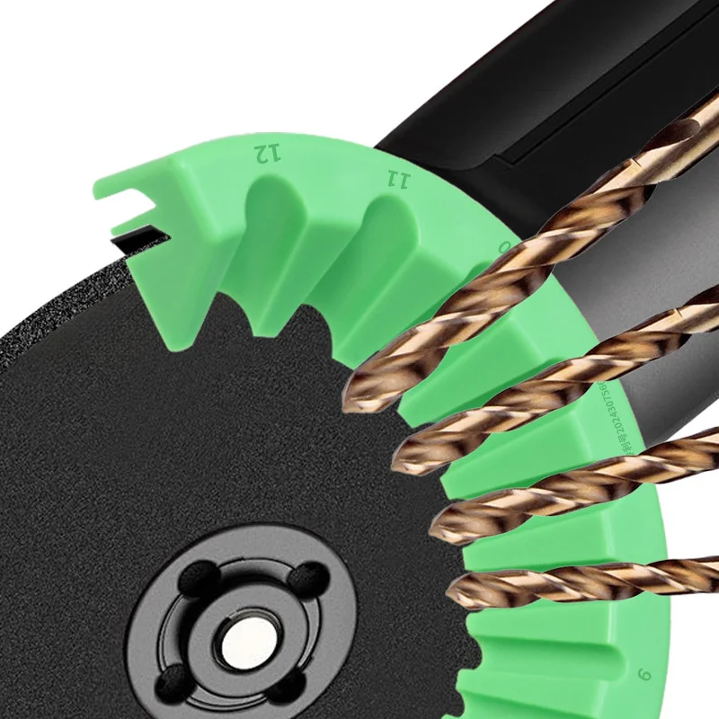 Drill Bit Grinding Sharpener Multipurpose For 2-13mm Drill Bits Polishing Grinding Tool 125mm Angle Grinder Powered Tool Parts