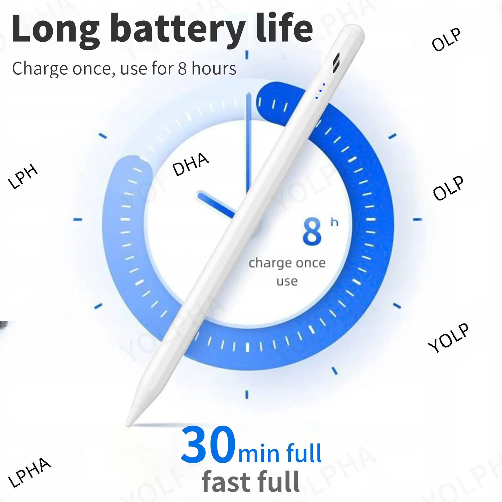 Bolígrafo Universal de pantalla táctil para iPhone, accesorio para Apple Haiwei, Samsung, lápiz óptico para iPad, sensible a la inclinación magnética