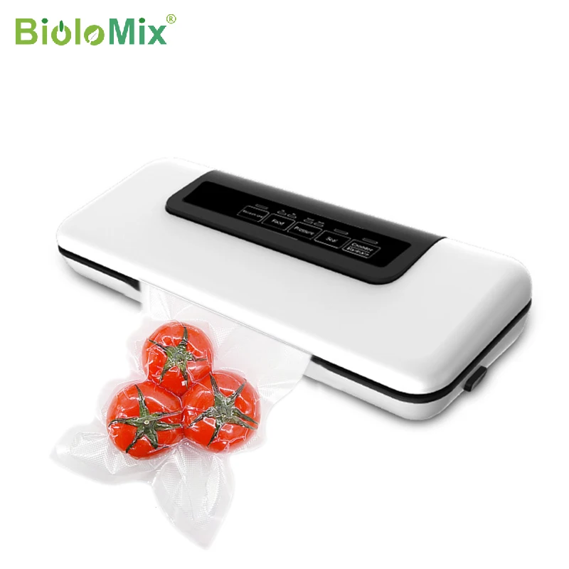 BioloMix Và Hút Chân Không, Tự Động Thực Phẩm Bảo Vệ Máy Dành Cho Bảo Quản Thực Phẩm Khô Và Ướt Chế Độ: Vide, 10 Chân Không Niêm Phong Túi