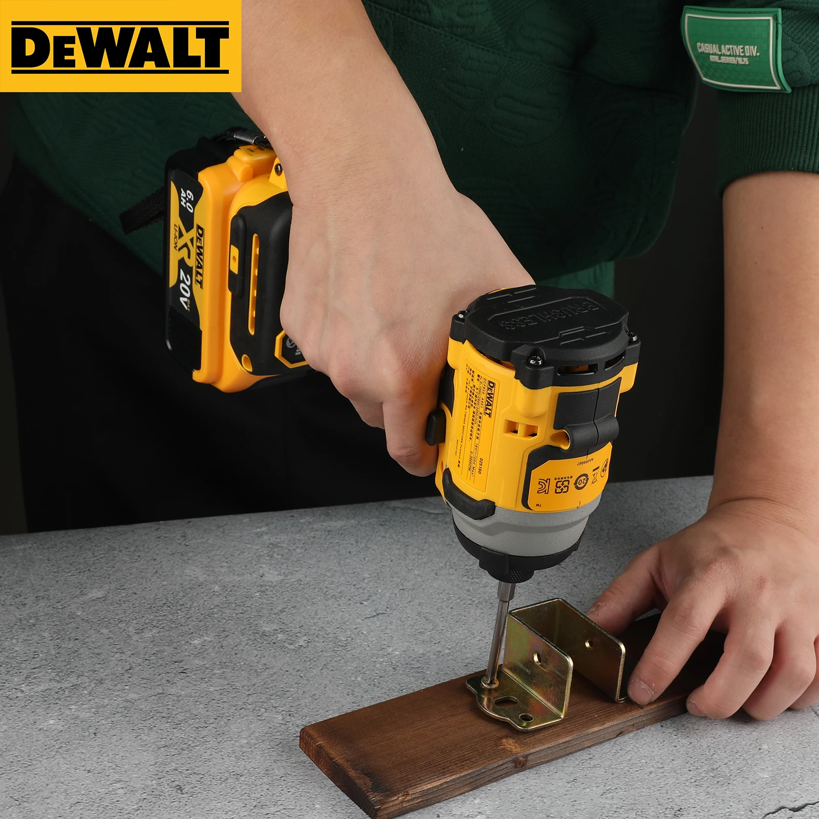 2025 DeWalt DCF850 20V Lithium-ion Battery Brushless Cordless Drill, High Torque Tool No battery