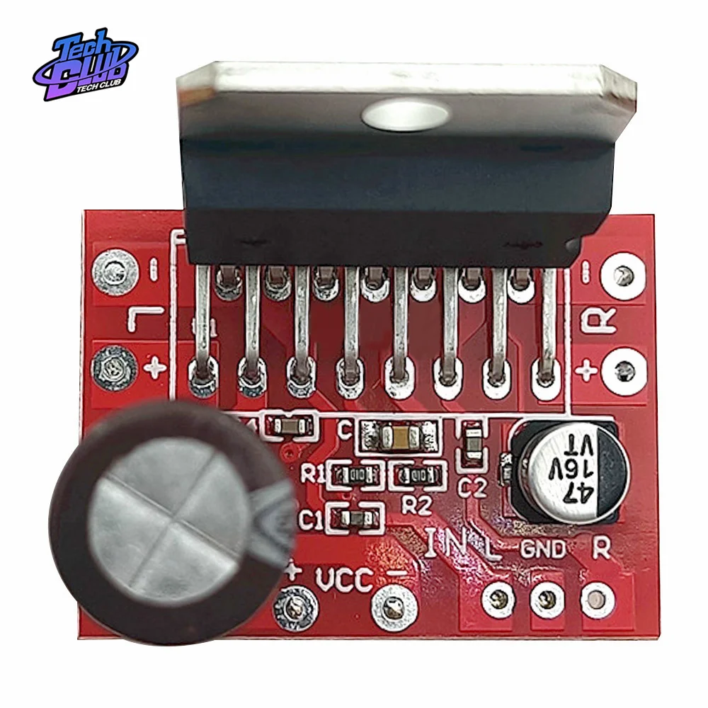 Amplifiers Audio Amplificador TDA7379 CD7379 Power Amplifier Board 38W X 2 DC Stereo Amp Dual Channel High Power Stereo Board