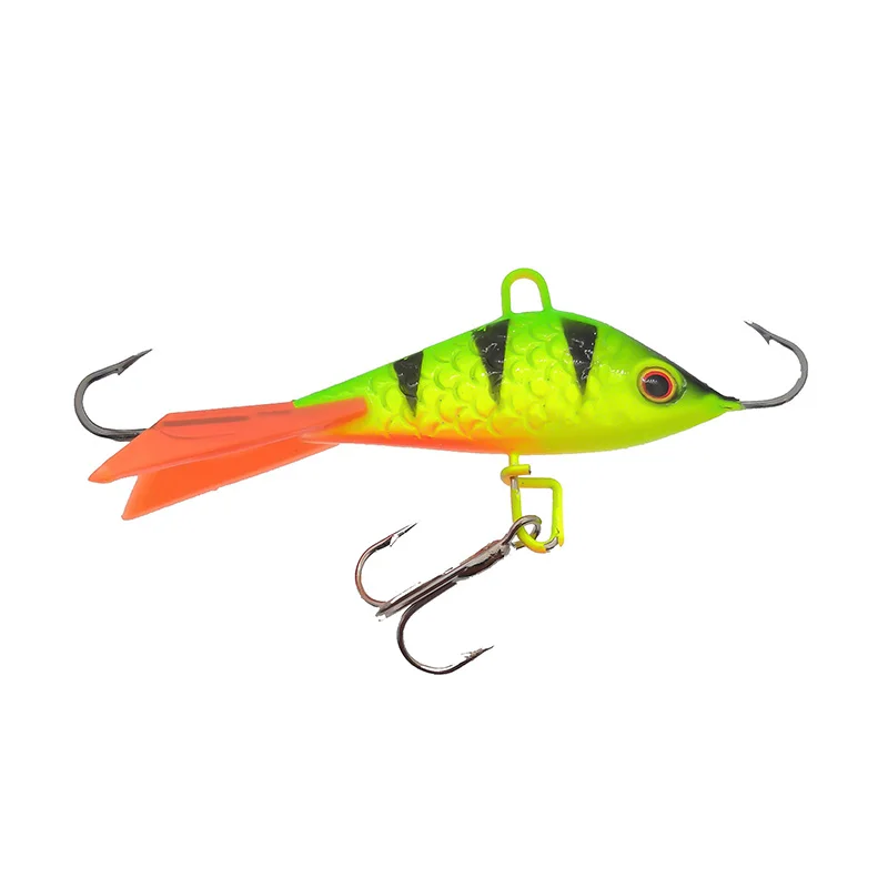 1 PCS Chất Lượng Mùa Đông Băng Jig 5 cm 7.5g Câu Cá Lure VIB Giả Lure Mồi Nhân Tạo Leurre Balancer Cho cá Chép cá Pike Cá Rô