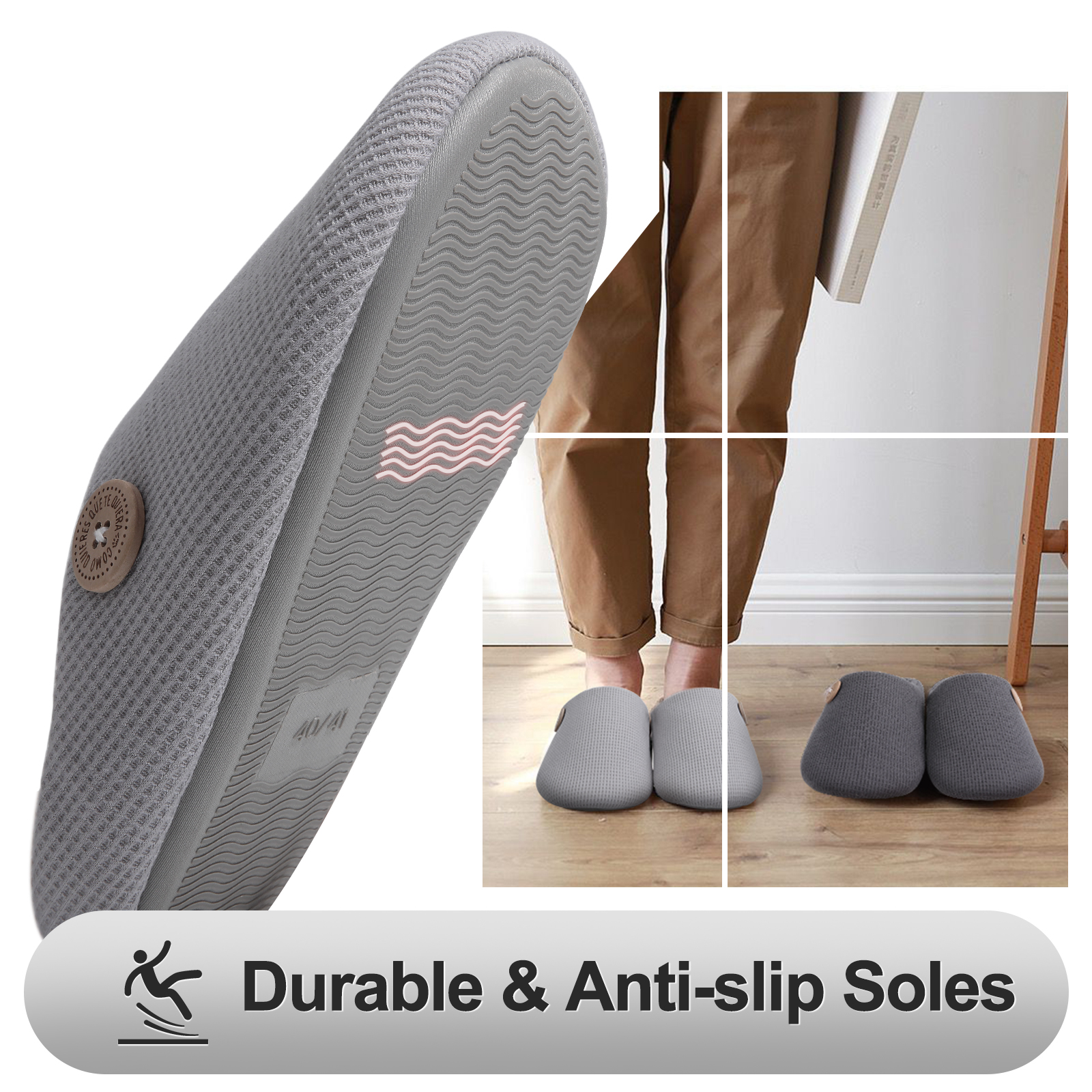 Comwarm inverno quente chinelos de algodão para mulheres homens apartamentos macios antiderrapantes sapatos fofos design slides casal chinelos de casa interior