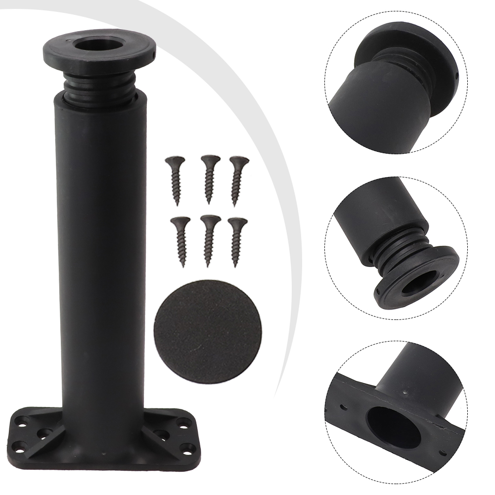 1 pz supporto per trave letto telescopico regolabile piede di supporto per mobili in plastica dura alta in acciaio gamba per divano letto staffa portante di carico inferiore