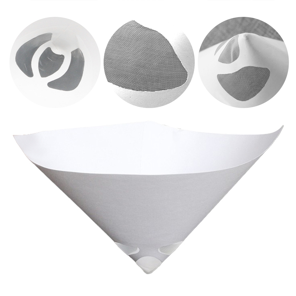 10/20/50/100 Stuks Wegwerp Autolak Spray Mesh Papier Filter Zuiverende Uitpersen Trechter Verf filter Conische Nylon Papier Trechter