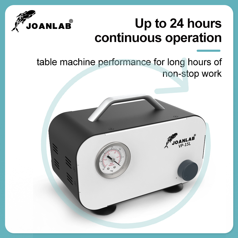 JOANLAB 미니 오일 프리 다이어프램 진공 펌프 실험실 필터 펌프 휴대용 음압 펌프 실험실 장비