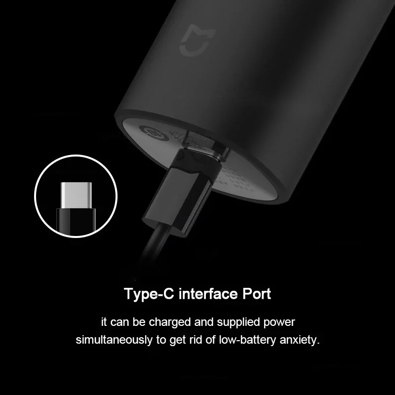 男性用防水バリカン,ipx7電気バリカン,プロのバリカン,コードレス理髪店,XIAOMI-MIJIA