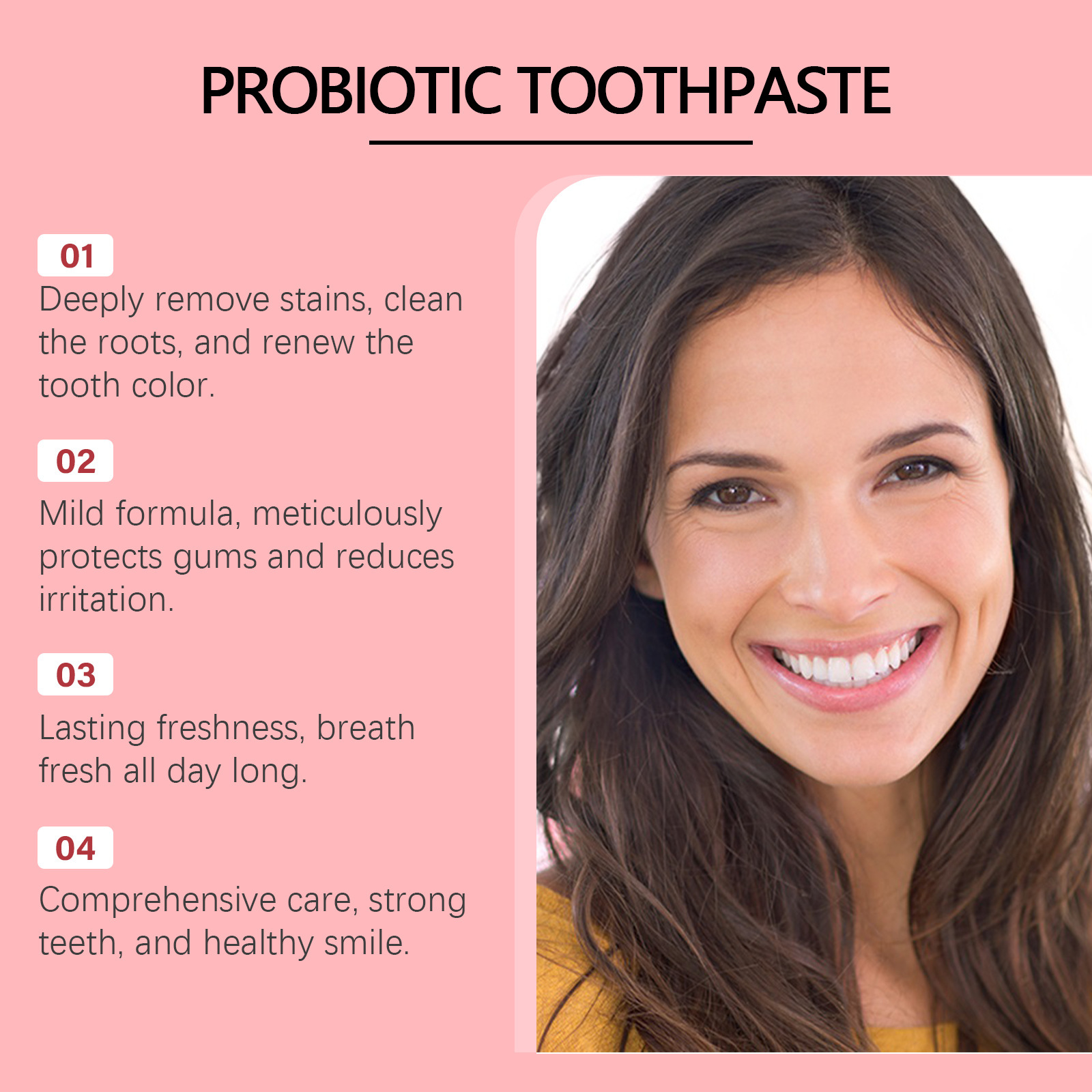 ORALHOE SP-10 Probiotic Toothpaste Whiten Tooth Remove Plaque Stains Teeth Whitener Oral Hygiene Clean Fresh Breath Teeth Care