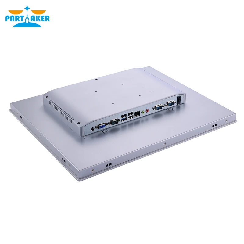 19 Inch Embedded Panel PC Resistive Touch Screen Industrial All in One PC Celeron J1900 J6412 Core Core i3 i5 i7 Win 10 Monitor