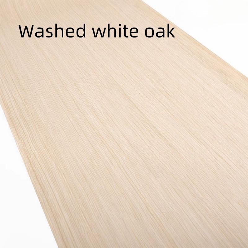 Plaques pour portes en bois, 58x250cmT0.2mm, placage de chêne blanc, meubles, rénovation de bureau, Surface décorative