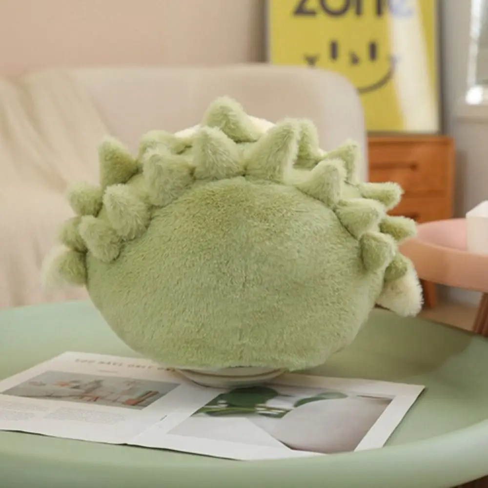 ความแปลกใหม่ยัดตุ๊กตา Plush ทุเรียนหมวก WARM Fluffy Plush หมวกของเล่น INS Comfort ทุเรียน Plush หมวกตกแต่งรถ
