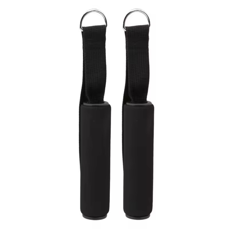 2 pezzi di fasce di resistenza per esercizi da palestra con impugnatura in corda professionale con maniglie antiscivolo Accessori per il fitness