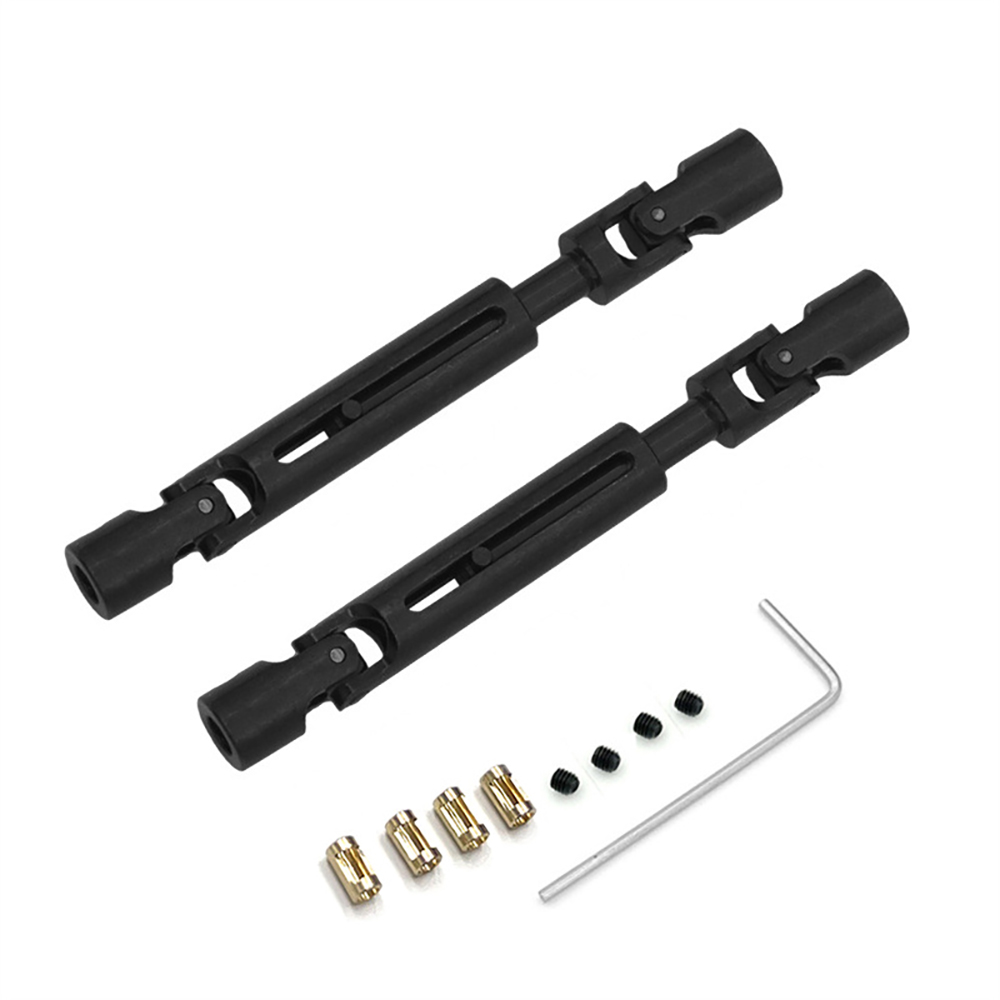 โลหะไดรฟ์เพลา CVD Driveshaft 3 มม.ถึง 4 มม.เพลาสําหรับ MN78 MN-78 MN82 LC79 1/12 RC รถอะไหล่อัพเกรดอุปกรณ์เสริม