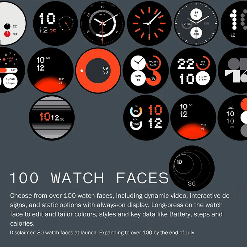 Versão global CMF by Nothing Watch Pro 2 1.32 "AMOLED Bluetooth 5.3 BT Chamadas com redução de ruído AI GPS cmf watch pro 2