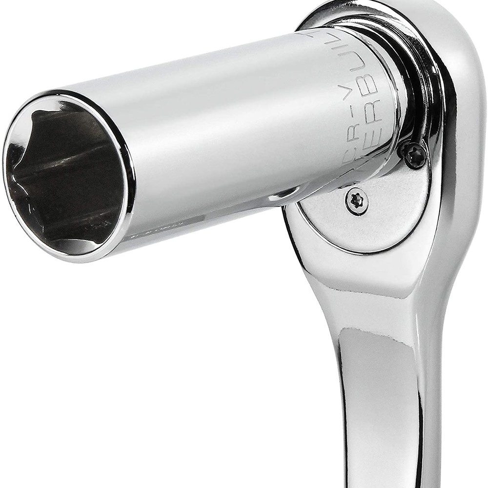 11-teiliges metrisches langes Chrom-Steckschlüsselsatz, 1/4-Zoll-Antrieb, 6-Punkt-Tiefsteckschlüssel von 4 mm bis 14 mm, professionelle Qualität