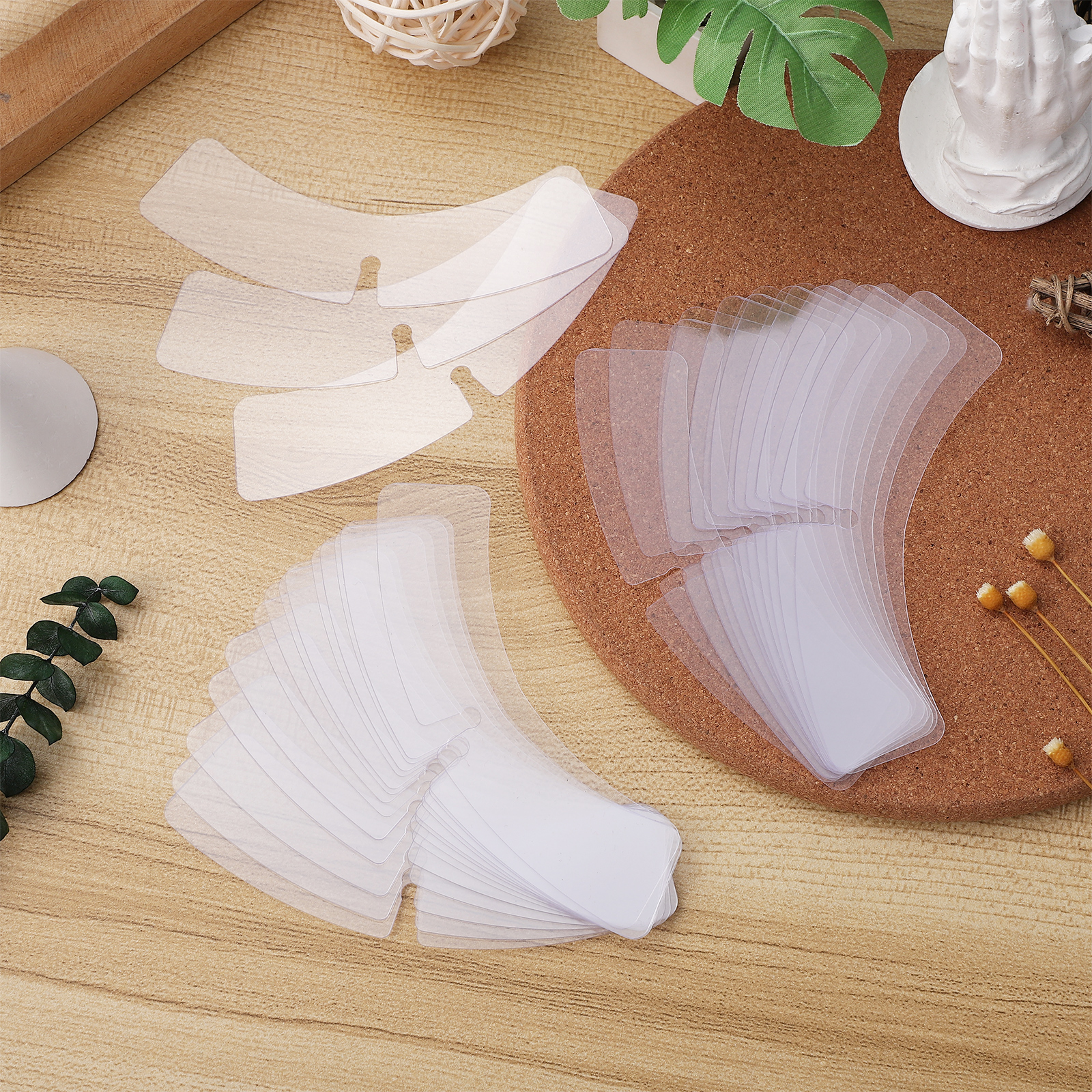 100 шт., пластиковая опора для воротника рубашки для мужских классических рубашек, формирователь костей, прочные и практичные прозрачные опора