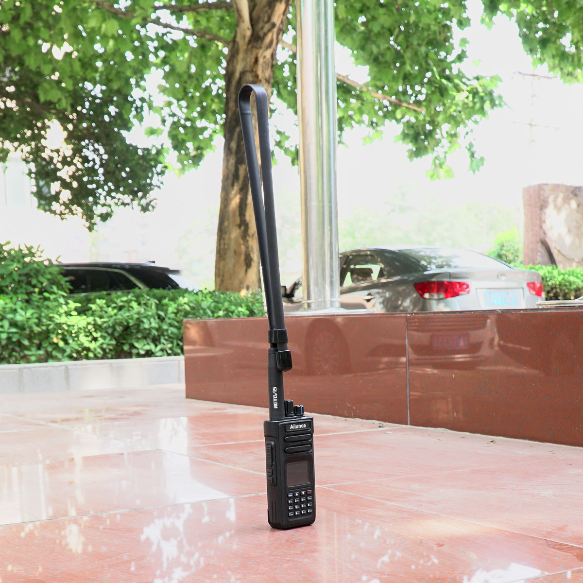 Retevis ha02 antena tática dobrável SMA-F/m walkie-talkie antena para baofeng uv 5r bf888s para quansheng uv k5 uv k6 uv k58