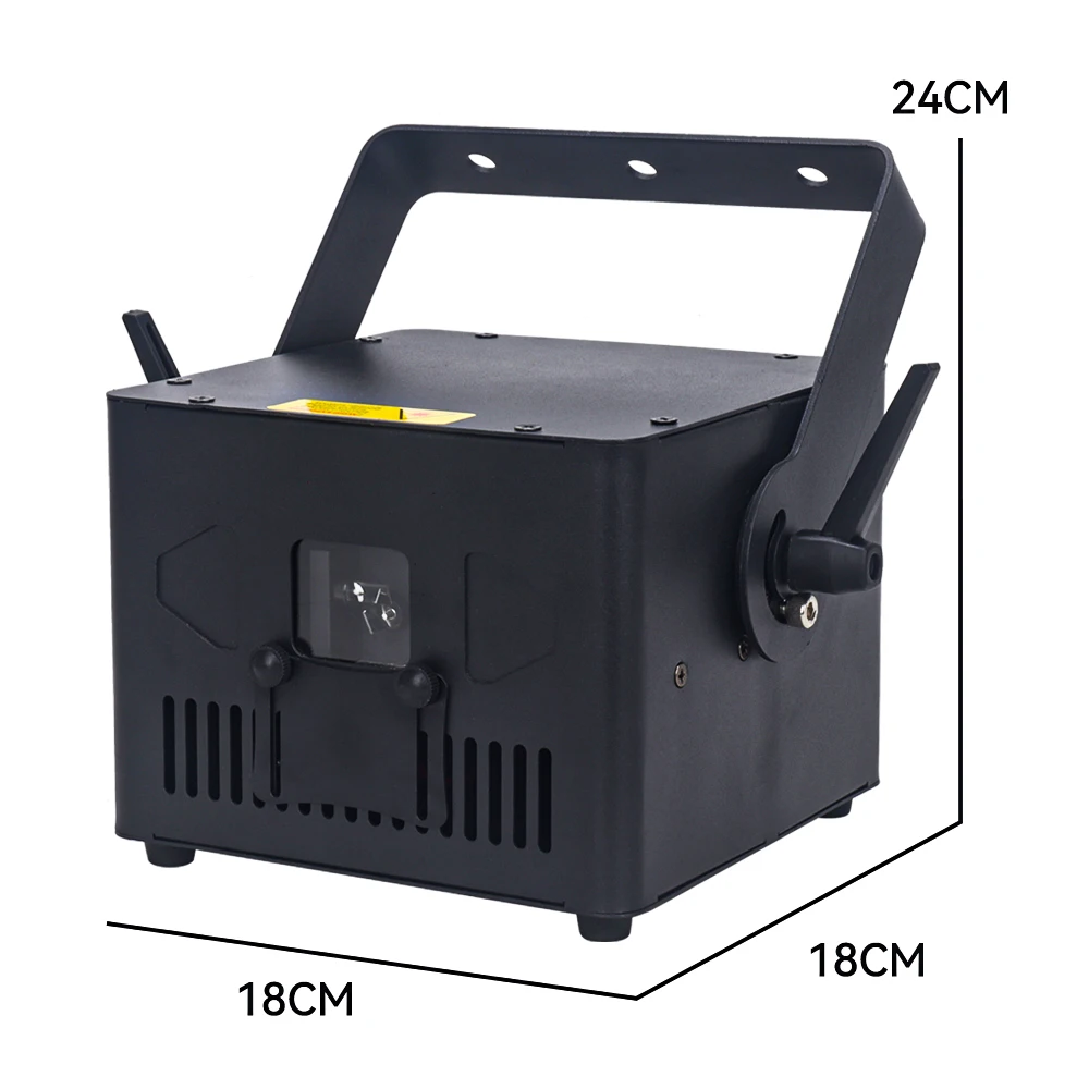 高速配送 RGB レーザープロジェクター 5 ワット DMX DJ パーティーライト結婚式ディスコ 3 ワットレーザーライトダンスイベントサウンド照明
